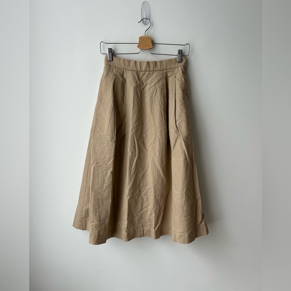 Marimekko Dresses & Skirts - Marimekko X Uniqlo linen cotton high waist a skirt